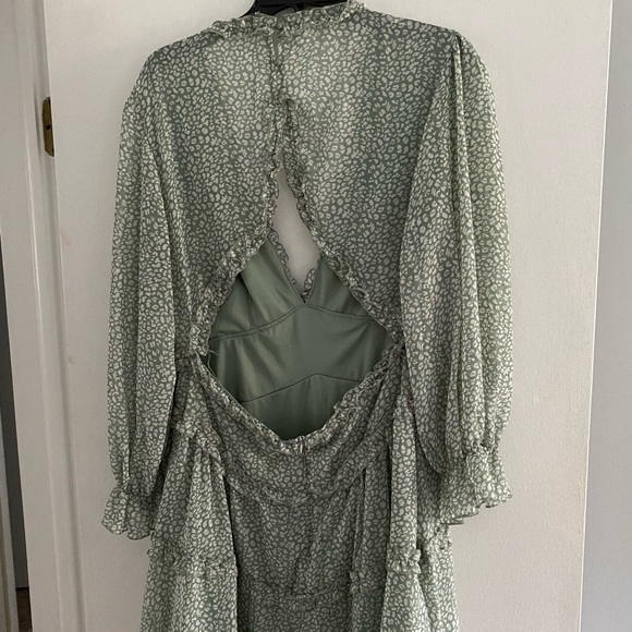 Happy Sailed Long Sleeve Swing Mini Dress Size XL - Picture 3 of 3